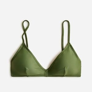 NWT J Crew French Bikini Top